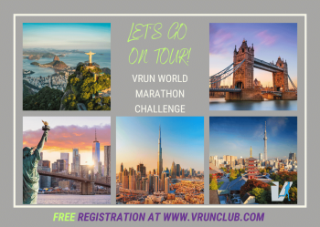 VRun World Marathon Tour - Free Entry