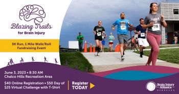2023 Blazing Trails for Brain Injury 5K Run, 1 Mile Walk/Roll Fundraiser
