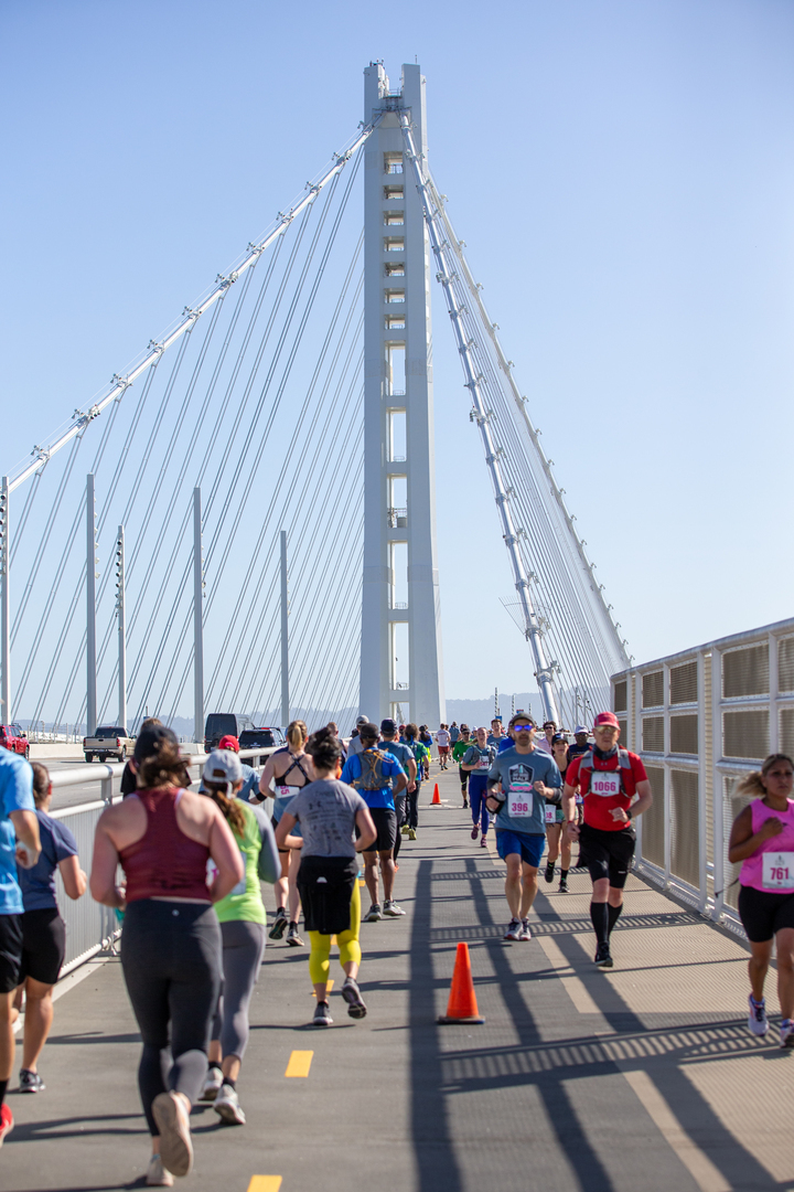 5K Race Bay Bridge Half Old Kan Beer and Co., Oakland, California
