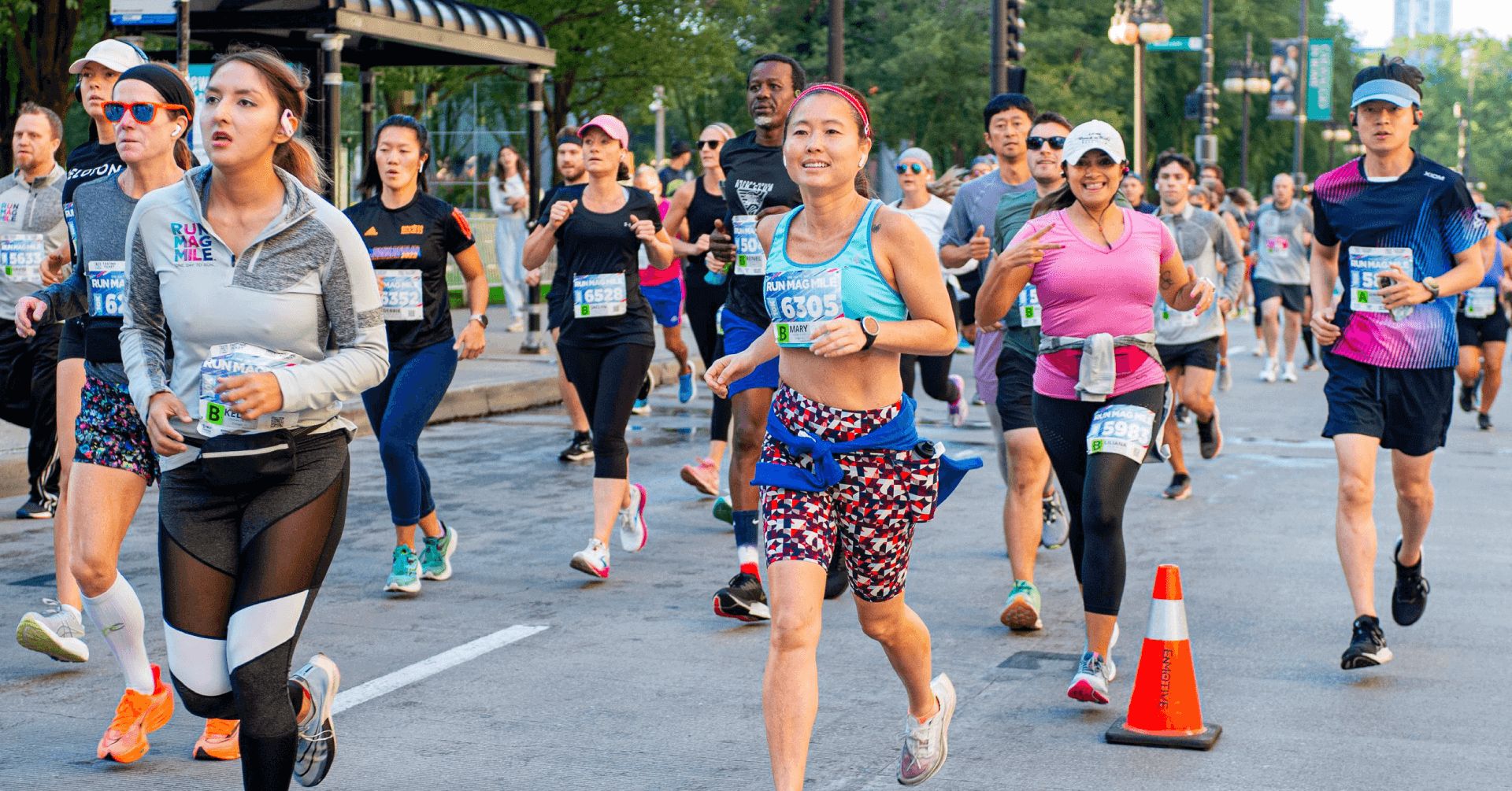 5K Race Run Mag Mile® Grant Park, Chicago, Illinois, United States on