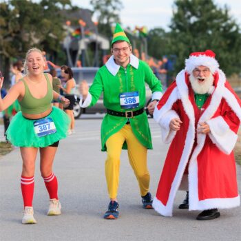 Run Santa Run Christmas in July Chattanooga Night Run - Half marathon, 10K, and 5K