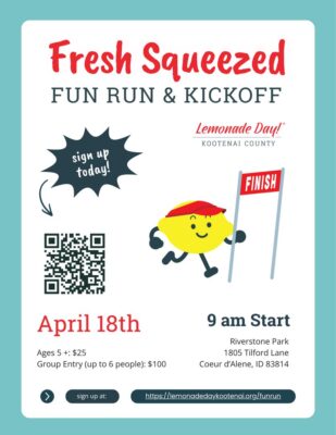 Fresh Squeezed Fun Run for Lemonade Day!