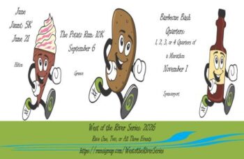 Barbecue Bash Quarters: Quarter Marathon, Half Marathon, Three-Quarter Marathon, and Marathon